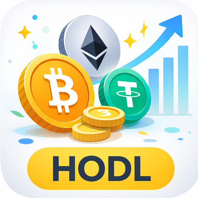 HODL Asset Ledger ロゴ