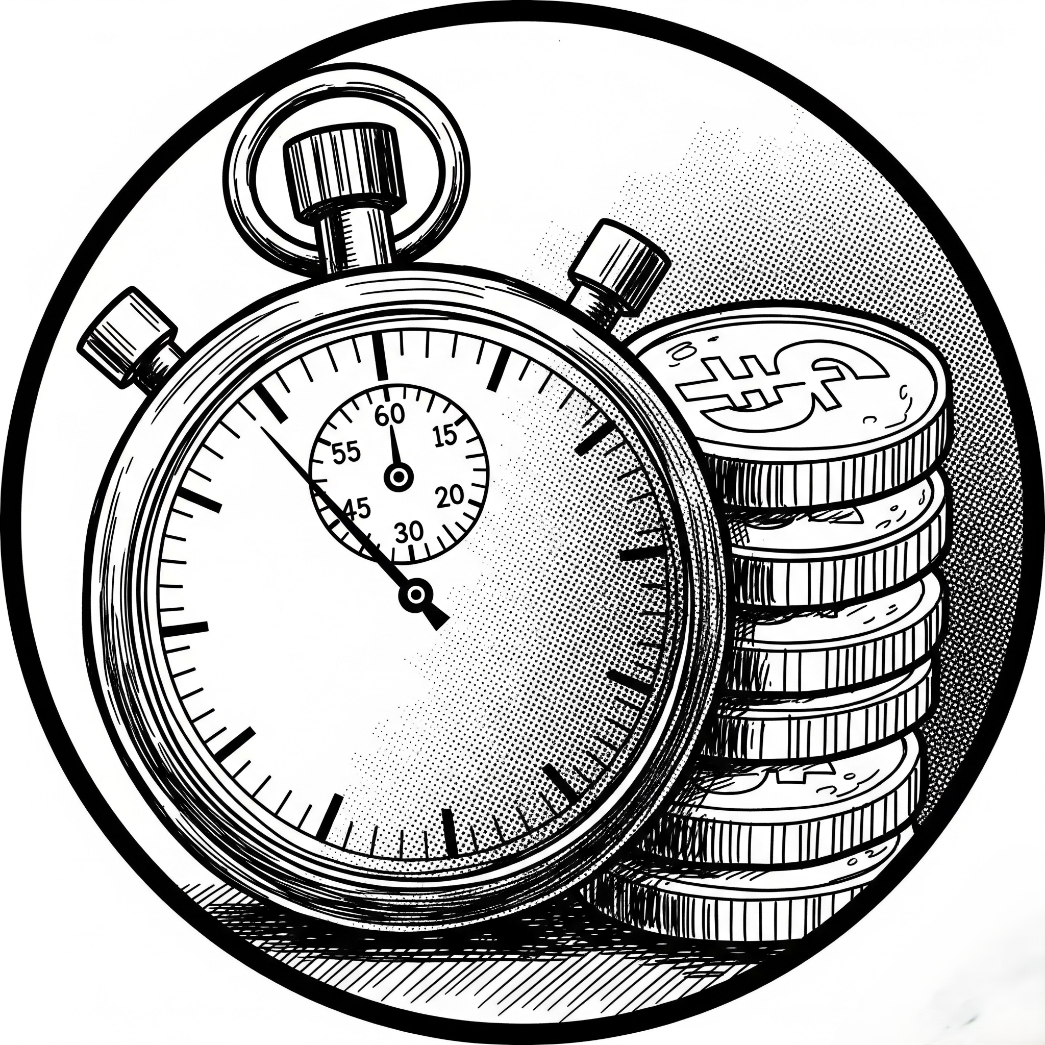 タイパ・コスパ判定シミュレーター ロゴ